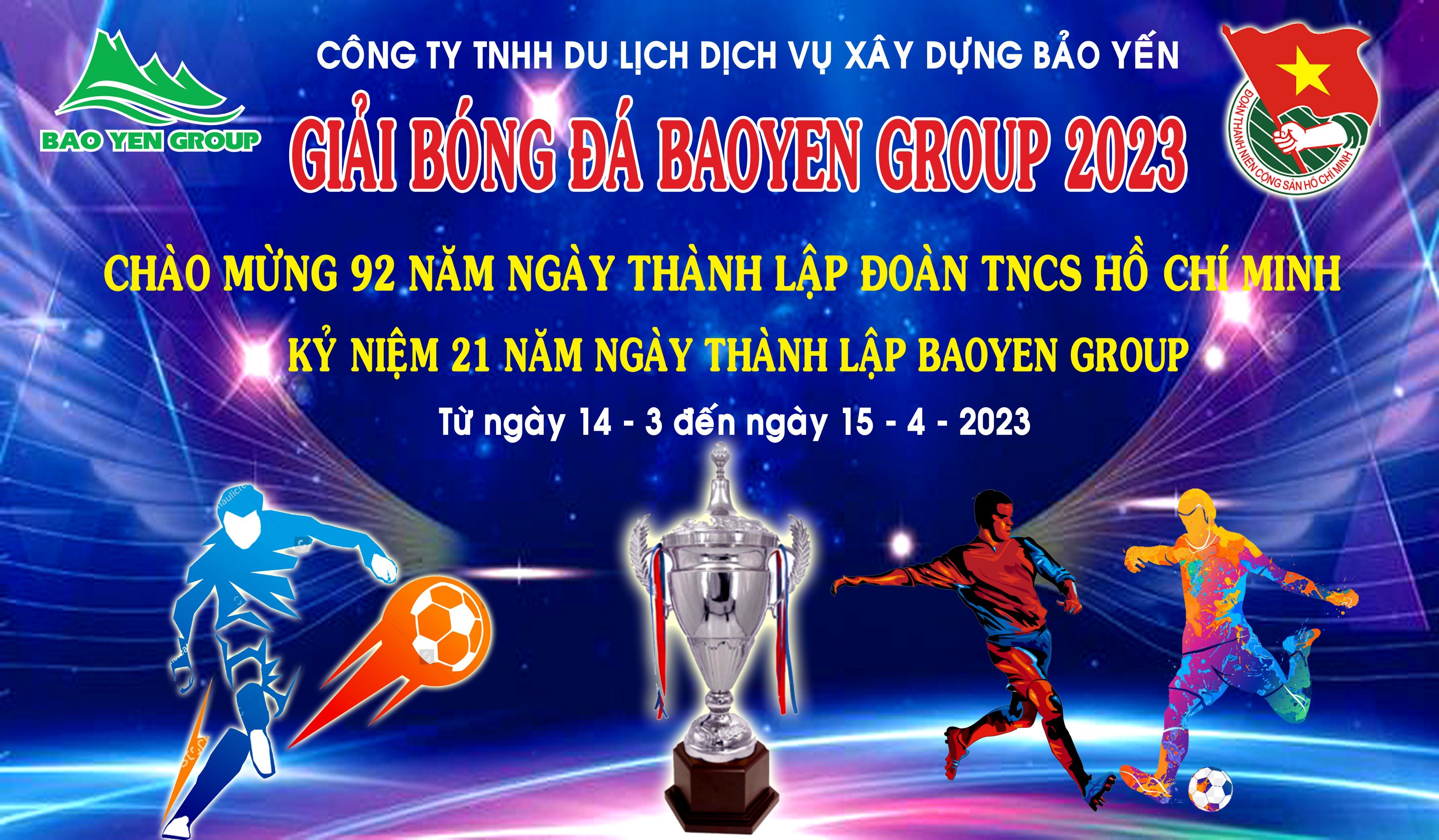 Khai mạc giải bóng đá BAOYENGROUP CUP 2023